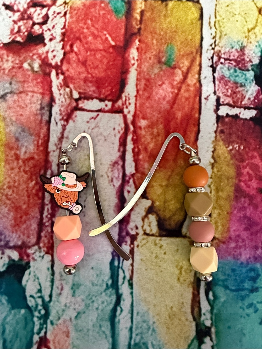Book marks handmade beaded